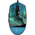 StockTrek Aurora Borealis over a lake in Norway G203 Prodigy RGB Wired Gaming Mouse Skin